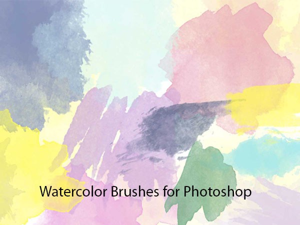 Watercolor Brushes for Photoshop