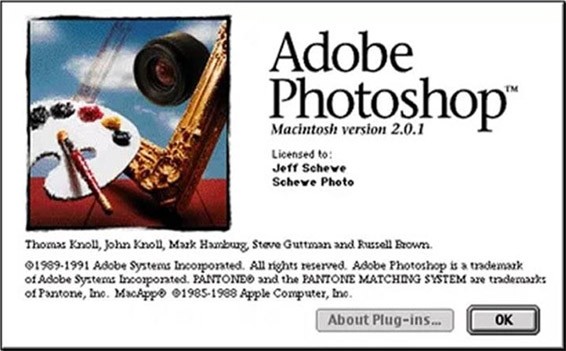 Photoshop 2.0 from Adobe