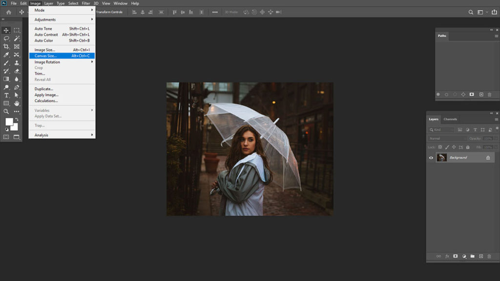 How to Add Rain to a Photo