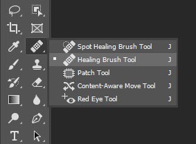 Healing Brush tool