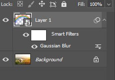 How to change the Gaussian Blur amount