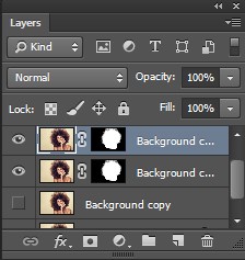 New layer with mask