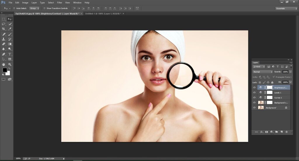 Basic Skin Retouching 