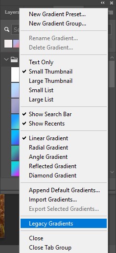 Load the Legacy Gradients