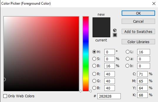 How to correct color after contrast