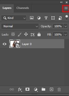 Change the background layer as a Smart Object