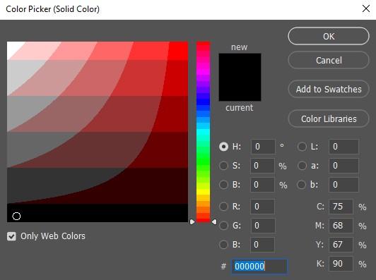 color picker dialog box