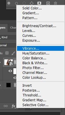 Include Vibrance layer 