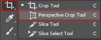 Perspective Crop Tool in Photoshop