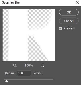 Use Gaussian blur filter