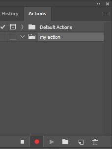 How to Save photo-shop actions