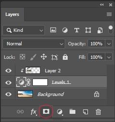 Select layer mask