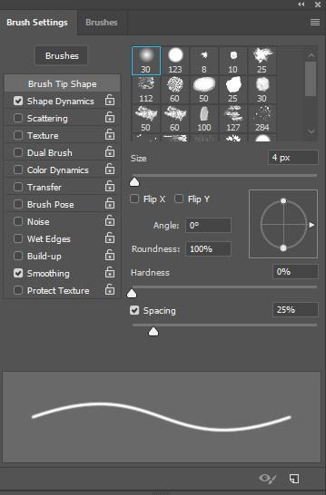 Choose a Panel Brush