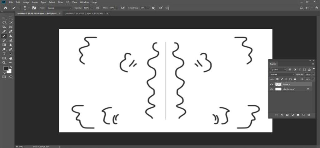 How to conceal symmetry Path