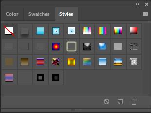 press on your layer style