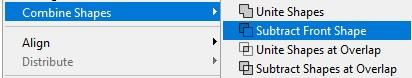 Subtract From Shape Area