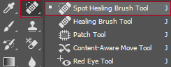 The Spot Healing Brush Is Perfect For Removing Blemishes